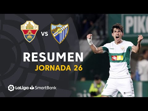 Elche Malaga Goals And Highlights