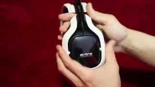 Astro A40 White 2014 Edition Headset Unboxing