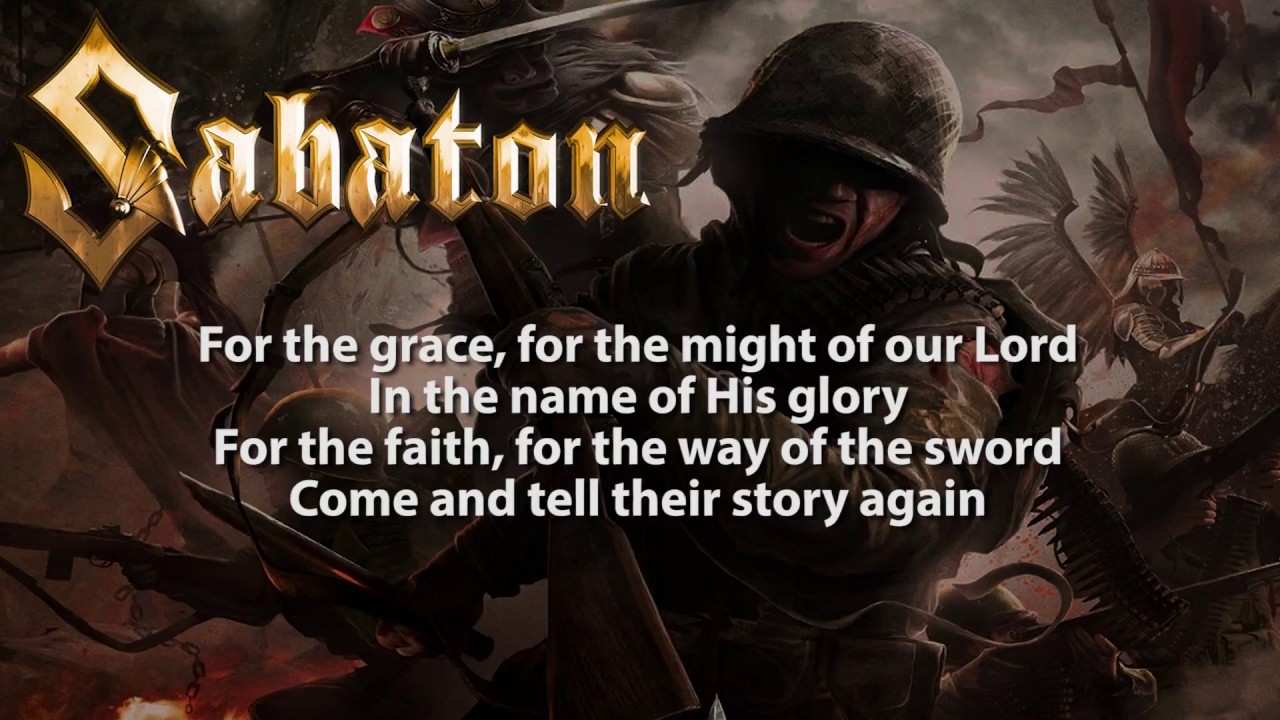 Sabaton the last standing. Сабатон the last Stand. Hellfighters Sabaton. Крестоносец Sabaton.