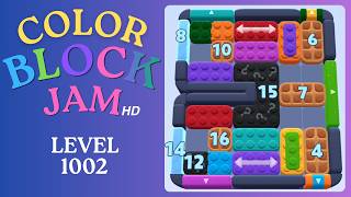 Color Block Jam Level 1002 Solution Walkthrough