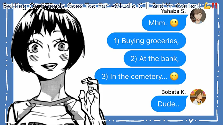 Betting On Friends Goes Too Far -Studio C || 2nd Yr Content 💪‼️ || Haikyuu Texts