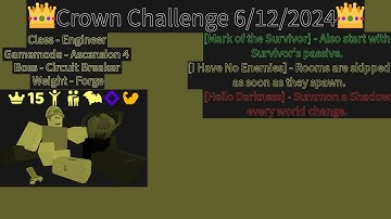 Crown Challenge 6/12/2024 - Randomly Generated Droids
