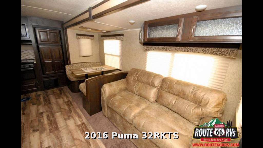 2016 Palomino Puma 32RKTS, Travel 