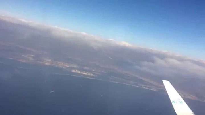 Take off from Barcelona