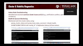 ISTM-622 - Milestone 4 - Optimizing Clustered MariaDB & Advanced AI Data Preparation