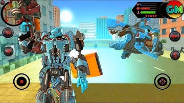 Robot Shark # New Update Shark Transform | by Naxeex Robots | Android GamePlay FHD