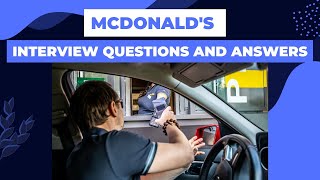 mcdonald's interview questions and answers