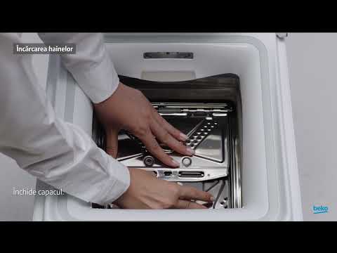 Cum sa incarci corect masina de spalat rufe Beko cu incarcare verticala – Tutorial 2026