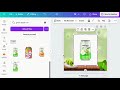 Canva Product Ad Design | Green Apple Juice Poster