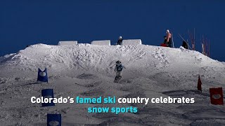 Colorado’s famed ski country celebrates snow sports