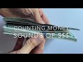 ASMR Counting Money Sounds Of USD 