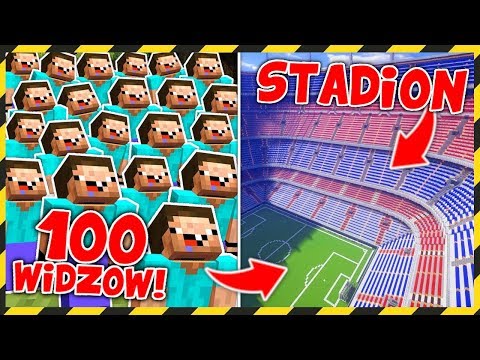 100 WIDZÓW BUDUJE STADION! *dolacz: 54.38.134.172:25565* - 100 WIDZÓW BUDUJE STADION! *dolacz: 54.38.134.172:25565*
