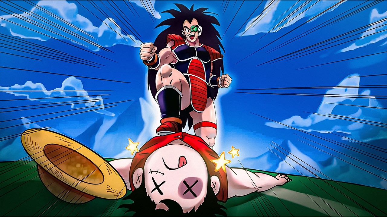 EU FUI TRAUMATIZADO PELO IRMÃO CALVO DO GOKU😭 Dragon Ball Sparking zero.