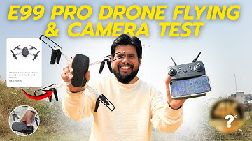 E99/E88 D Pro Drone Unboxing, Flying Test, Video Quality Test & Final Review. AMTVPRO