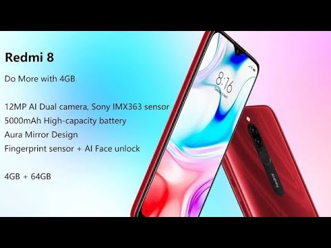 Redmi 8 unboxing  amp  first look   4 GB RAM   64 GB ROM   5000 mAh big Battery