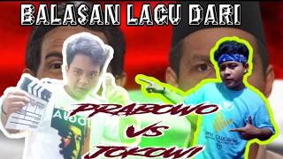 Lagu balasan  rap battle Jokowi vs Prabowo  cover pewdiepie SkinnyIndonesian24