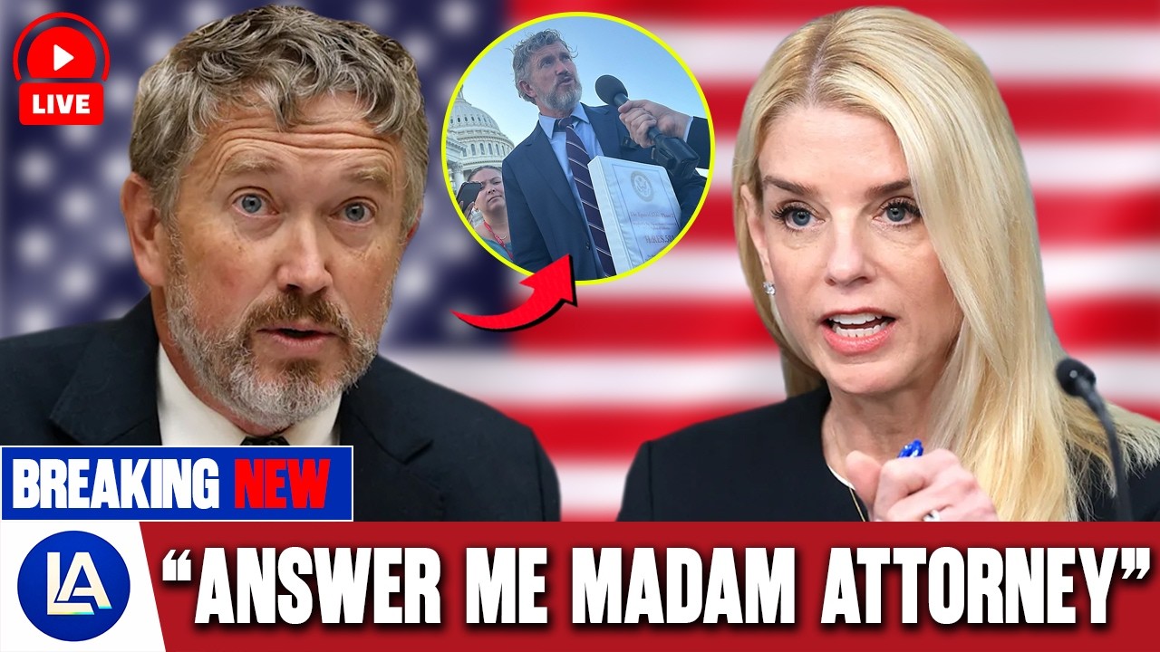 Massie STUNS Pam Bondi With $847K Question — 66 Seconds of Silence Says Everything