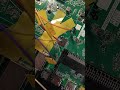 внутрисхемная перепрошивка #emmc материнской платы для ТВ. #TPD.RT2851T.PC779 #SPI #TV #t48