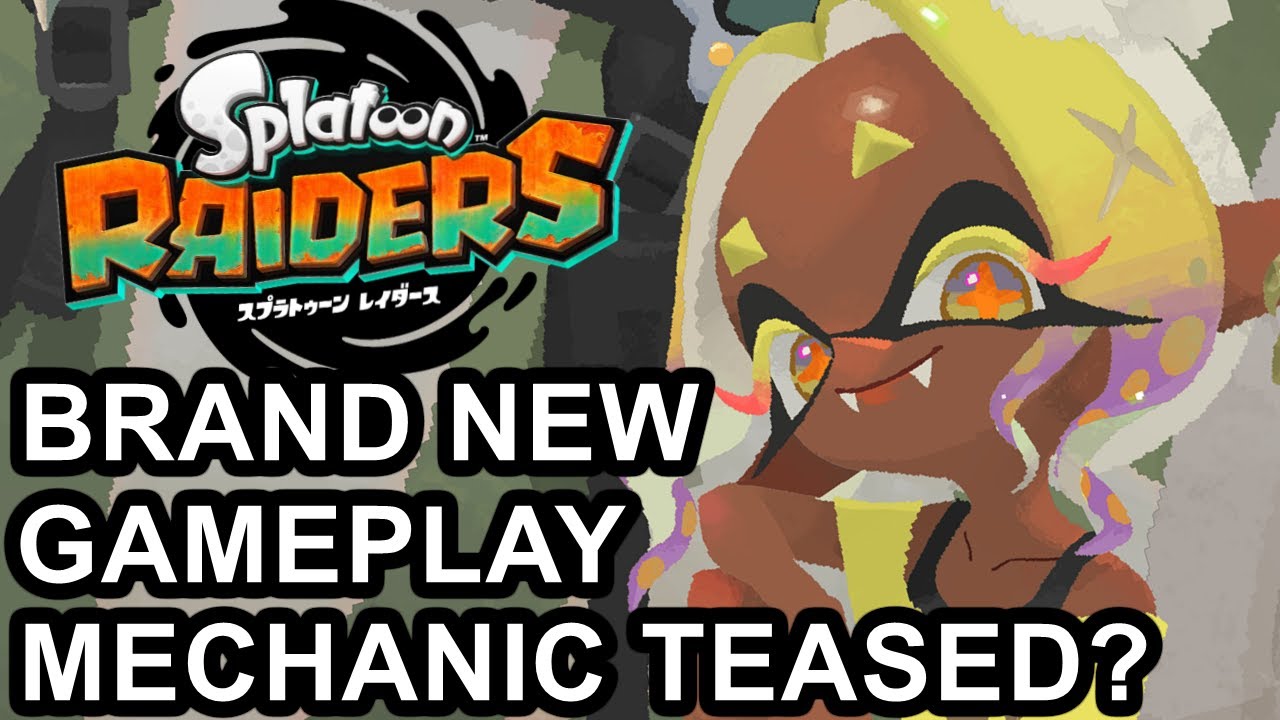 Splatoon Raiders New Gameplay Mechanic Teased? - YouTube