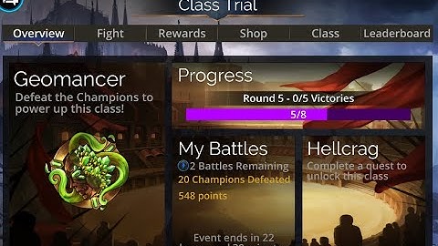 [Gems of War] Class Event Geomancer