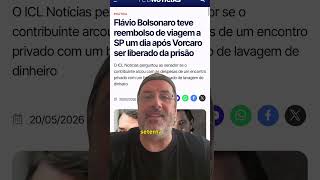 Flávio Bolsonaro teve reembolso de viagem a SP um dia após Vorcaro ser liberado da prisão