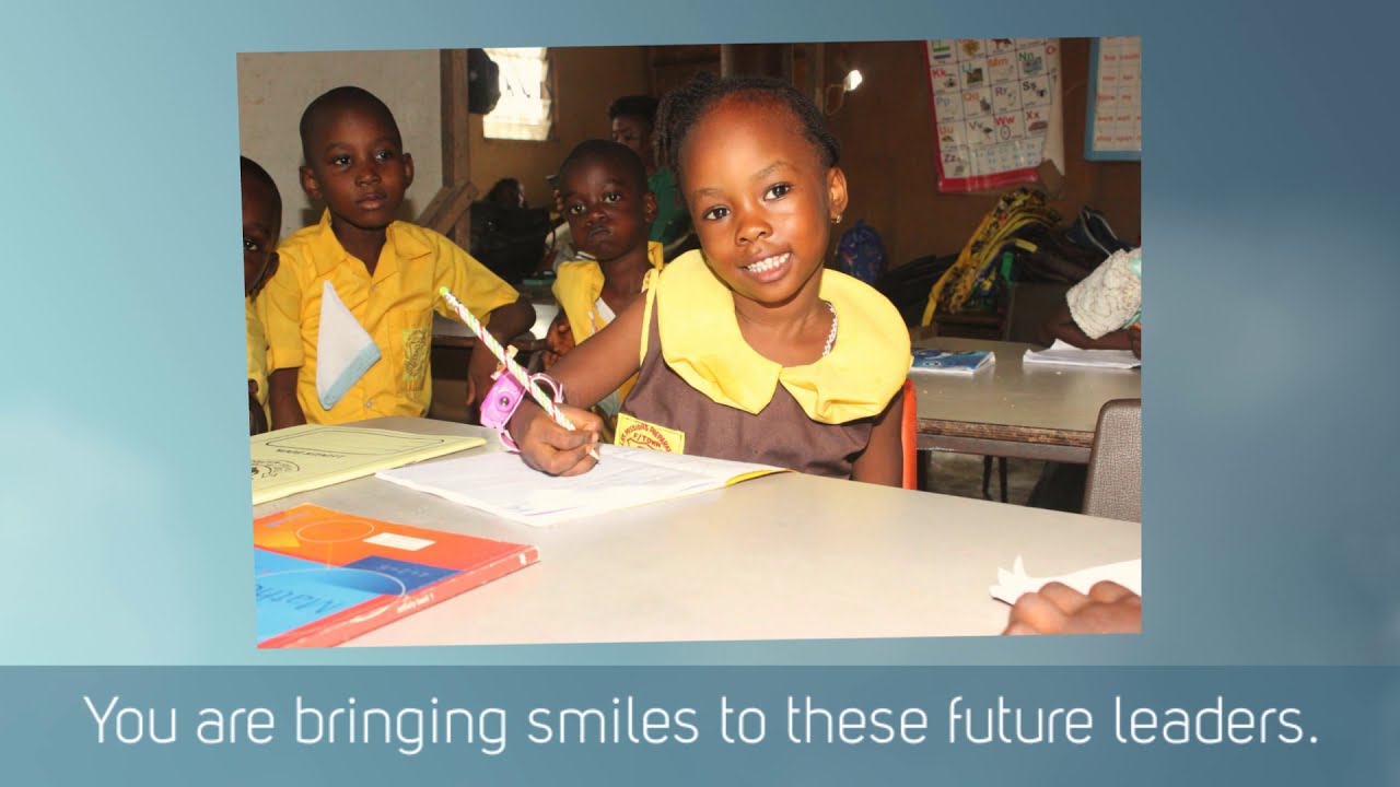 African Children Says Thank You For the Wonderful School Supplies!