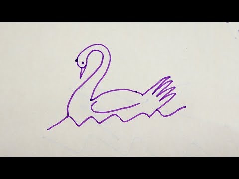 Video Hướng Dẫn Cách Vẽ Con Vịt Từ Số 2 - How to Draw Duck... - youtube
