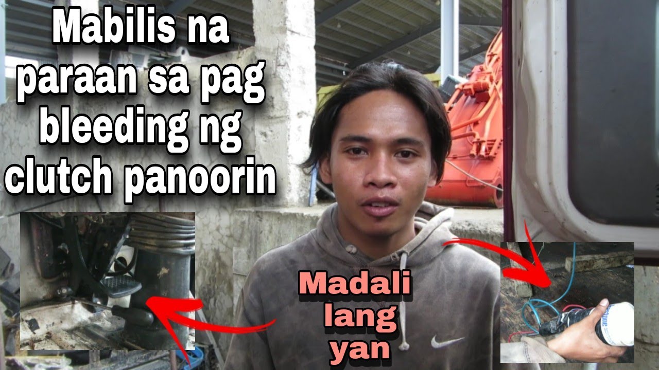 madaling paraan sapag bleeding ng clutch