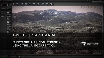 Substance in UE4: Creating Landscape Material | Adobe Substance 3D