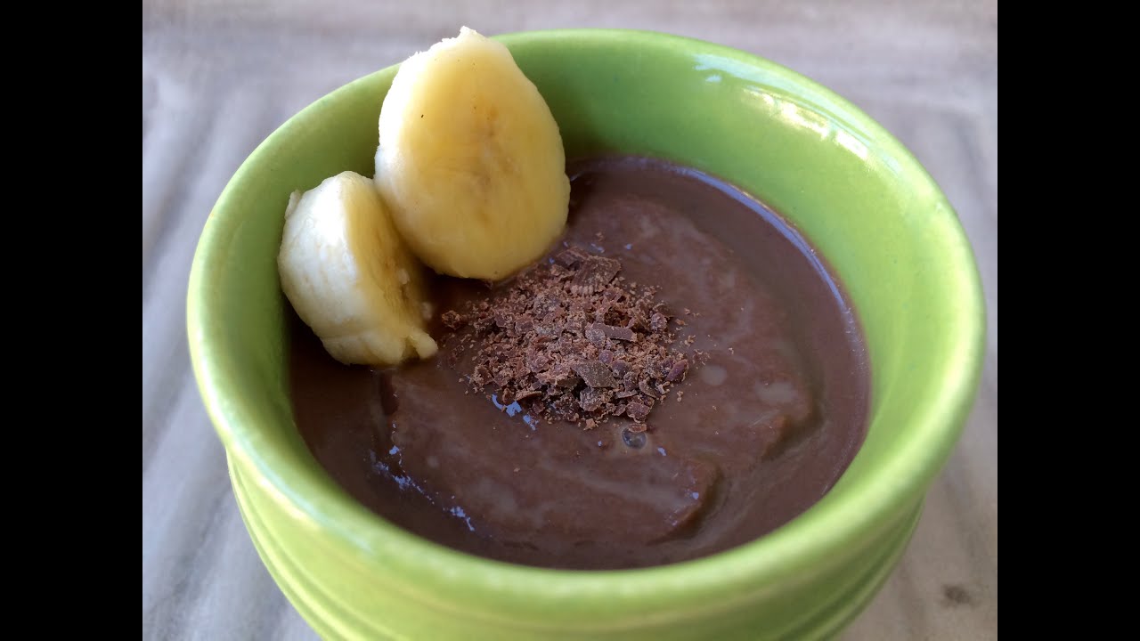 Eggless Chocolate Banana Pudding Kitchen Time with Neha YouTube