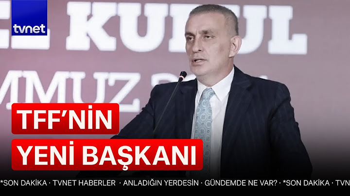 TFF'nin yeni başkanı İbrahim Hacıosmanoğlu oldu!