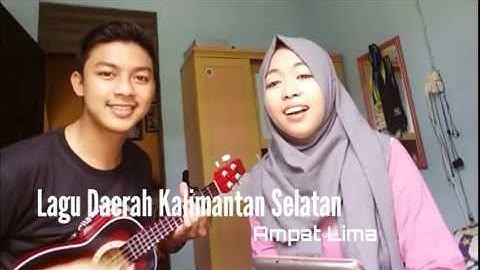 (Versi Ukulele) Lagu daerah Kalimantan Selatan - Ampat Lima (by Muhajir & Malehah)