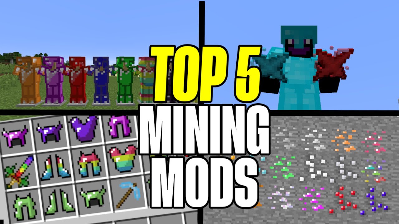 Top 5 Minecraft Mining Mods [Deutsch/German] - YouTube