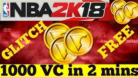 NBA 2k18 VC Glitch Get VC fast