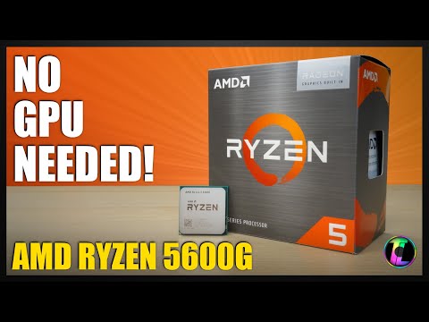 No graphics card needed... The AMD Ryzen 5600G.