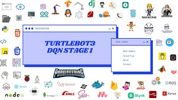 Turtlebot3 and Reinforcement Learning: DQN stage 1