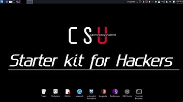 Starter Kit for Hackers | Series: Intro to Info-Sec | CSU- Cyber Security Unlocked! | S1:E1