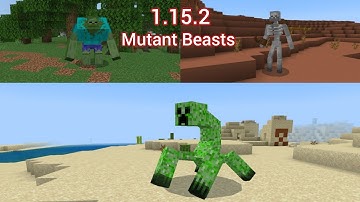 MUTANT BEASTS 1.15.3 BOSSES FIGHT (MINECRAFT BATLLE)