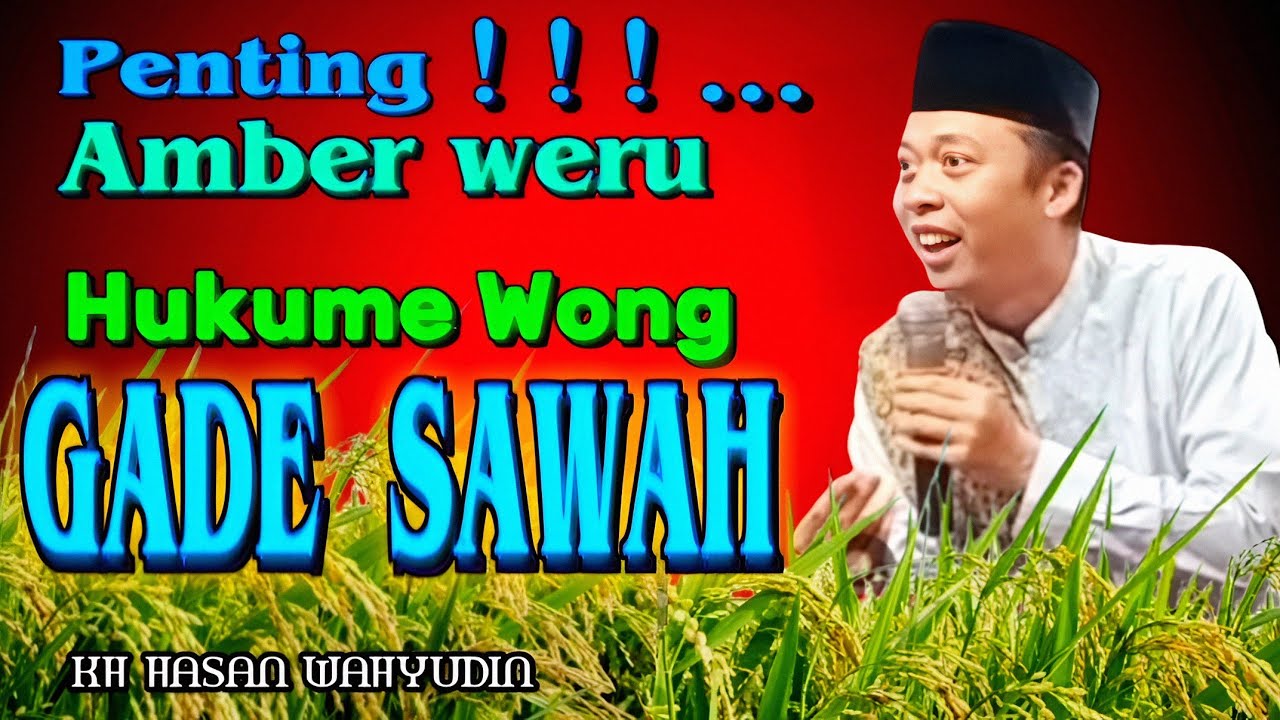 CERAMAH KH HASAN WAHYUDIN TERBARU..