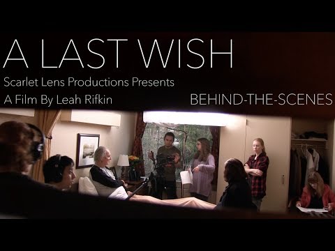 BTS of A Last Wish Short Film Shoot  @ScarletLensProductions