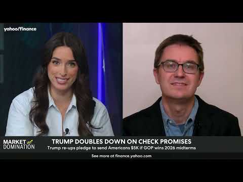 Trump promises $5,000 checks if Republicans win the midterms. Most voters doubt they'll come