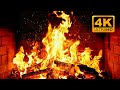 Cozy Fireplace 4K 12 HOURS Fireplace With Crackling Fire Sounds Fireplace Ambience 