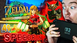The Legend of Zelda Tears of the Kingdom Switch 2 SPEEDRUN Any% | Domtendo Reaktion