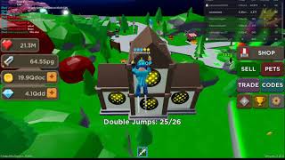 My progress in Jungle update Blade Throwing Simulator Roblox screenshot 4