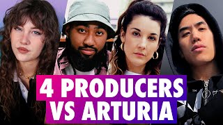 4 PRODUCERS VS ARTURIA