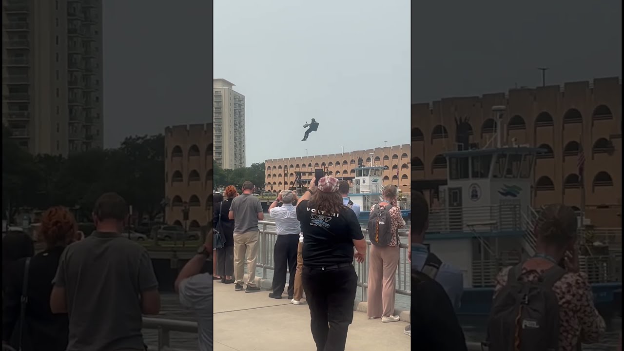 The RAW sound and emotion of Jet Aviation | Jet Suit flight demonstration Portsmouth, Virgina.