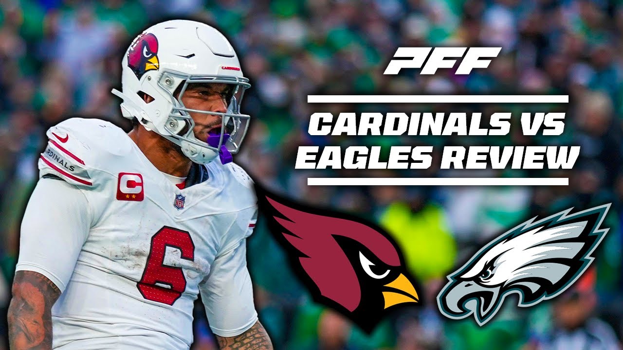 Cardinals vs. Eagles Week 17 Game Review | PFF - YouTube
