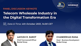 Webinar - Telecom Wholesale Industry in Digital Transformation Era
