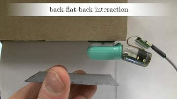 Displaying Sensed Tactile Cues with a Fingertip Haptic Device