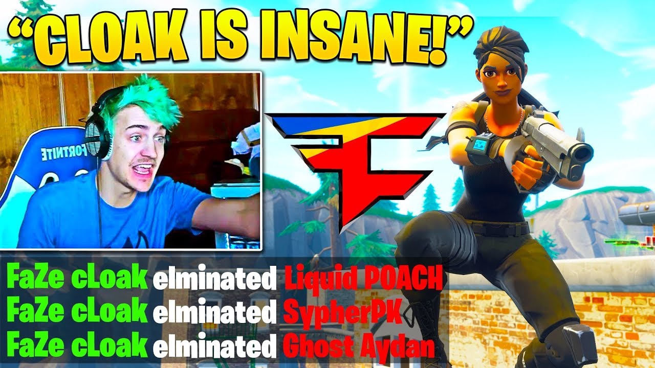 twitch moments funny Ninja SHOCKED watching FaZe cLoak OUTPLAY Everyone! (Fall Skirmish Highlights)